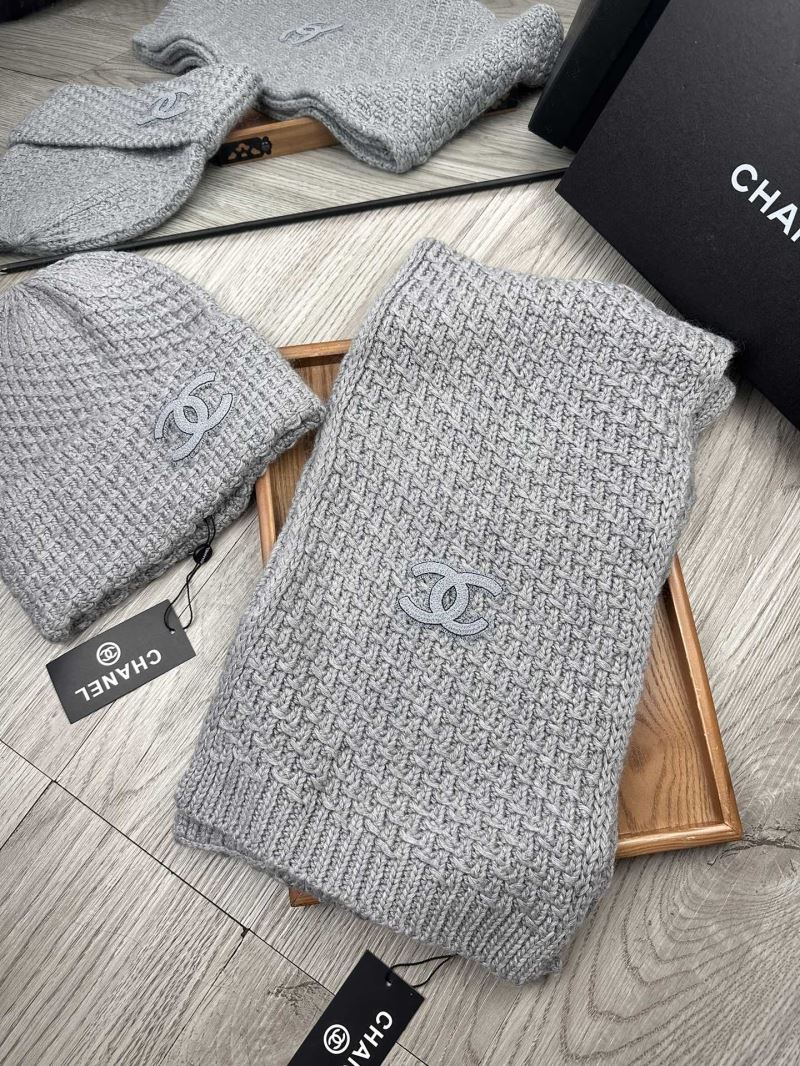 Chanel Caps Scarfs